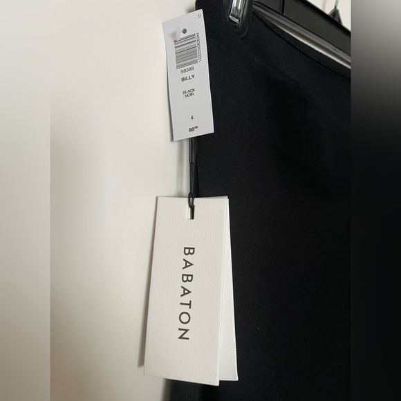 NWT Babaton BILLY skirt from Aritzia. Brand New. Black mid length skirt - Picture 8 of 12